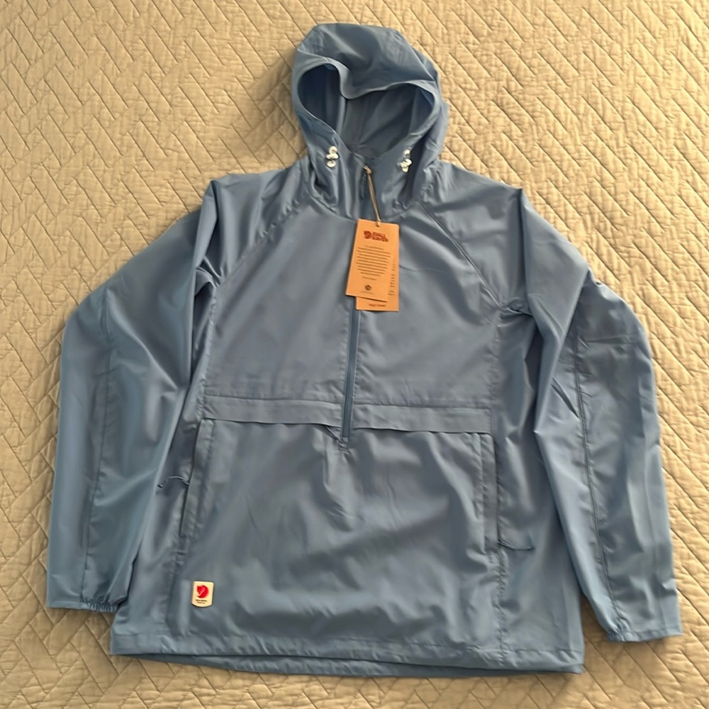 New Fjallraven Jacket Womens X-Small High Coast Lite Anorak Windbreaker